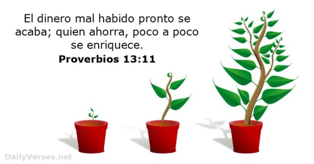 proverbios-13-11 - tema 2 - ENERGIA - dinero -