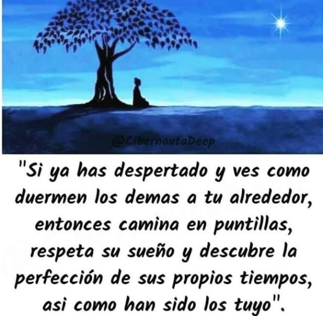 SI YA HAS DESPERTADO-RESPETA EL SUEÑO AJENO