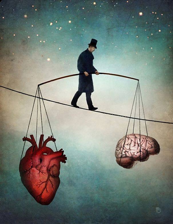 EQUILIBRIO ENTRE EL CORAZÓN Y LA MENTE